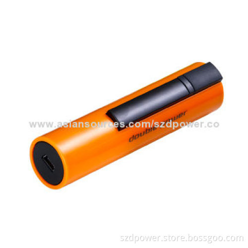 2,200mAh Power Banks Universal Mobile Charger with Optional LED Torch